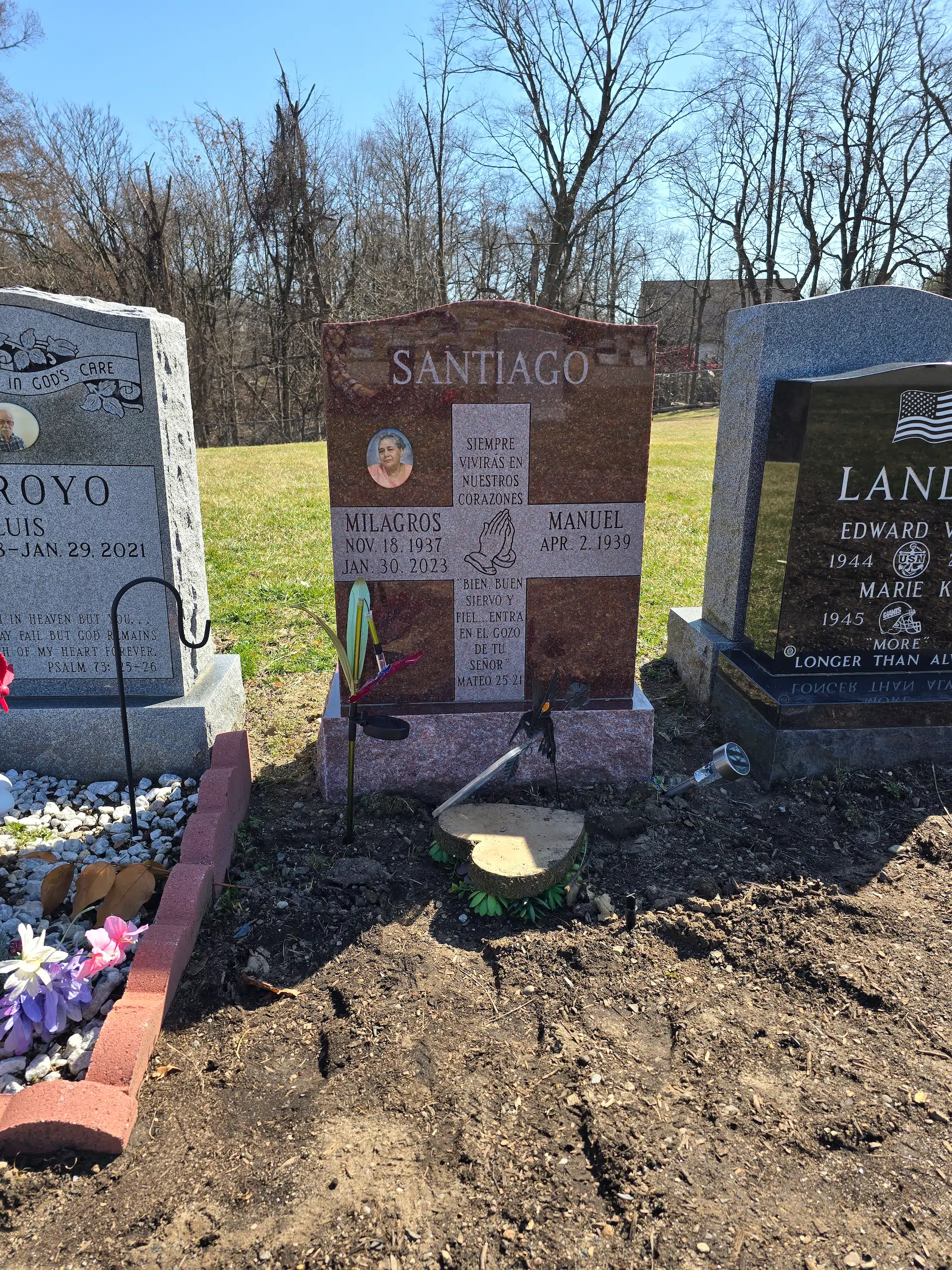 Granite Headstone Pricing hand-carved by NJ Headstone Prices in NJ — image 4
